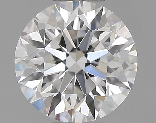 0.43 carat F-VVS2 Excellent cut Natūralus Round Deimantas (1)