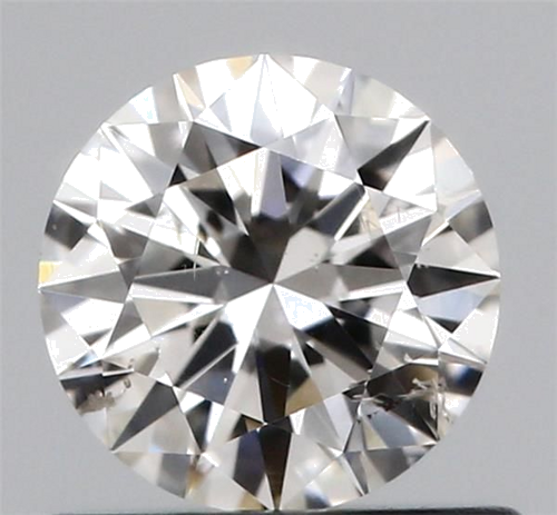 0.54 carat I-SI2 Excellent cut Natūralus Round Deimantas (1)
