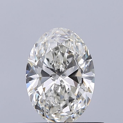 0.5 carat H-VVS1 Natūralus Oval Deimantas (1)