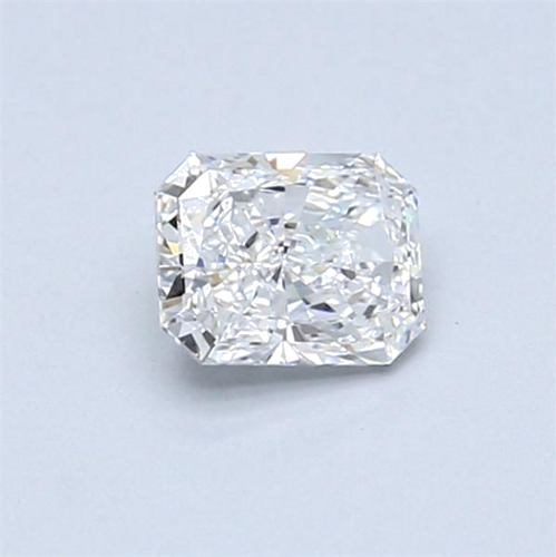 0.5 carat E-VS1 Natūralus Radiant Deimantas (1)