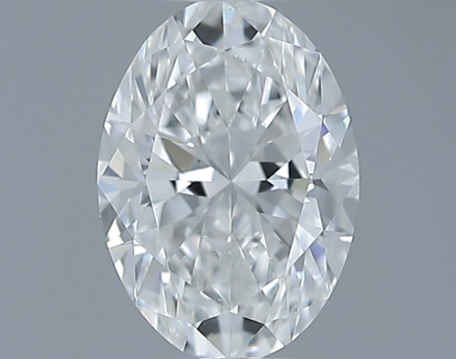 0.42 carat G-VS2 Natūralus Oval Deimantas (1)