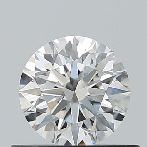 0.5 carat F-VS2 Excellent cut Natūralus Round Deimantas (1)
