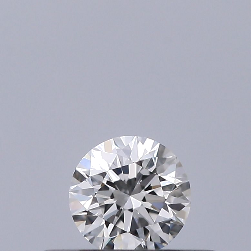0.19 carat F-VVS2 Excellent cut Natūralus Round Deimantas (1)