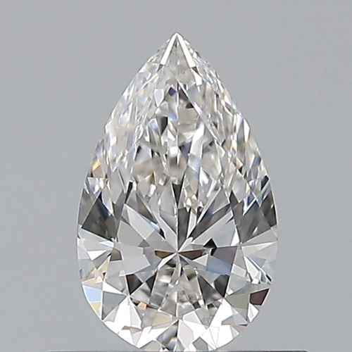 0.5 carat G-VVS1 Natūralus Pear Deimantas (1)