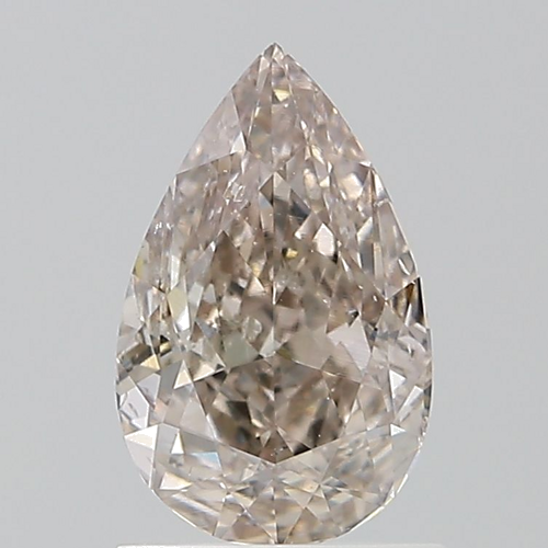 1.3 carat Fancy Light Brown-SI2 Natūralus Pear Deimantas (1)