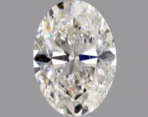 0.64 carat H-SI2 Natūralus Oval Deimantas (1)