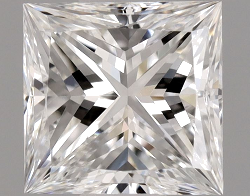 0.5 carat F-VS2 Natūralus Princess Deimantas (1)