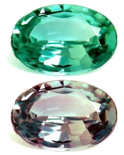 0.16 carat GREEN Oval Alexandrite (1)