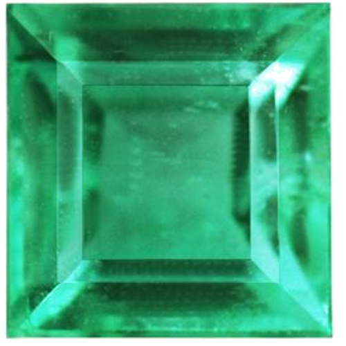 0.8 carat GREEN Square Smaragdas (1)