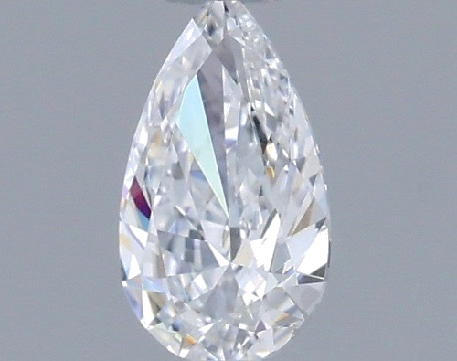 0.3 carat D-VS2 Natūralus Pear Deimantas (1)