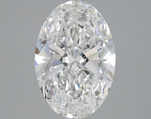 3.51 carat F-SI2 Natūralus Oval Deimantas (1)