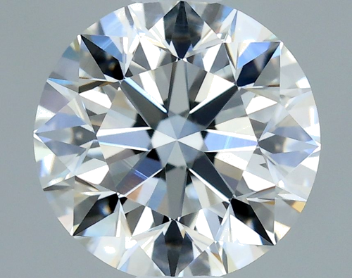 0.58 carat H-IF Excellent cut Natūralus Round Deimantas (1)