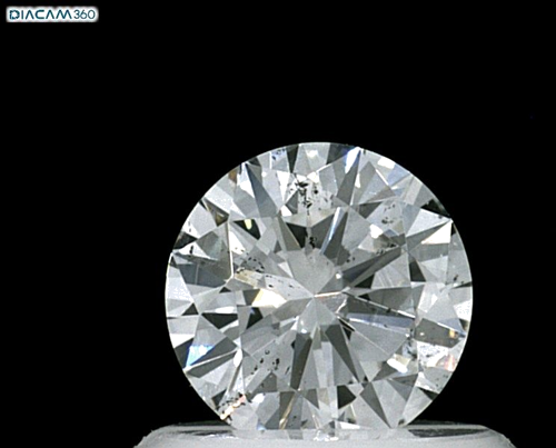 0.59 carat G-SI1 Very Good cut Natūralus Round Deimantas (1)