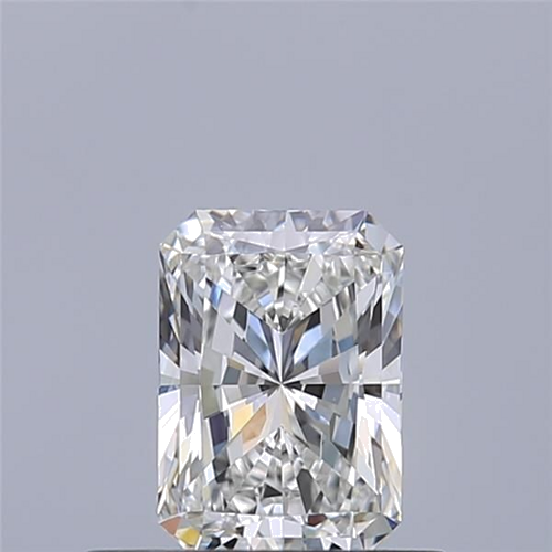 0.46 carat F-VVS1 Natūralus Radiant Deimantas (1)