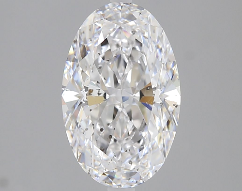 3.02 carat D-SI2 Natūralus Oval Deimantas (1)