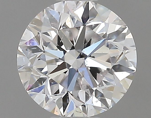 0.5 carat E-SI2 Very Good cut Natūralus Round Deimantas (1)