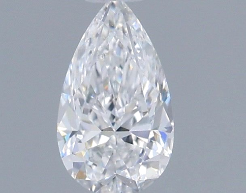 0.3 carat E-SI1 Natūralus Pear Deimantas (1)