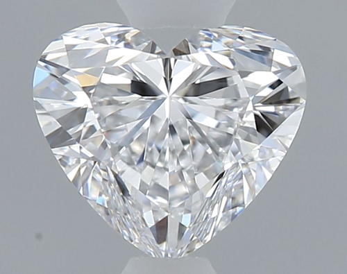 0.5 carat D-VVS1 Natūralus Heart Deimantas (1)