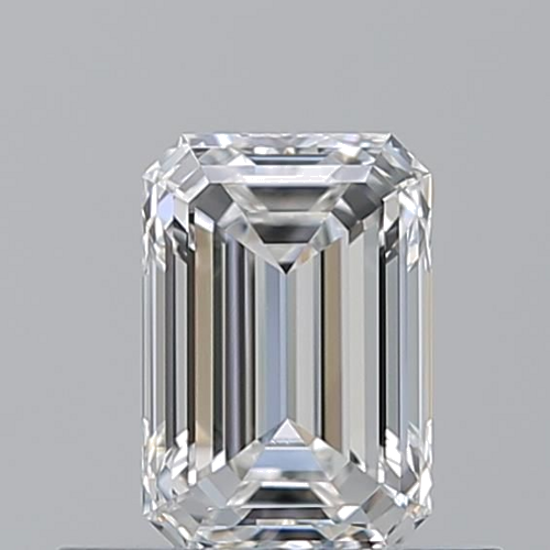 0.54 carat F-VVS2 Natūralus Emerald Deimantas (1)