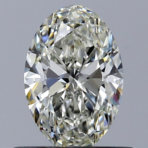 0.5 carat I-VS1 Natūralus Oval Deimantas (1)