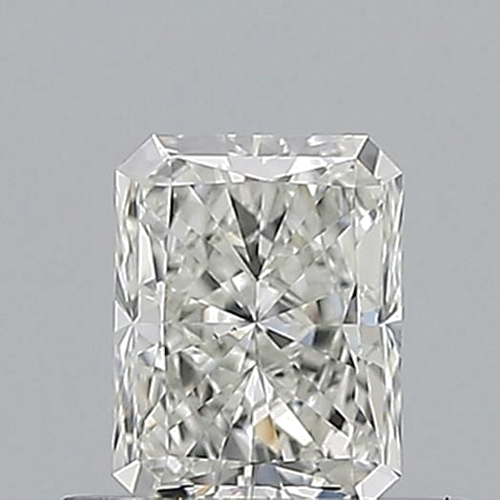 0.53 carat I-VS2 Natūralus Radiant Deimantas (1)