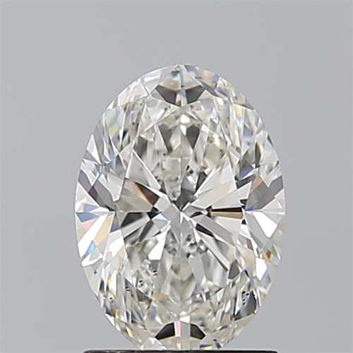 1.52 carat H-SI1 Natūralus Oval Deimantas (1)