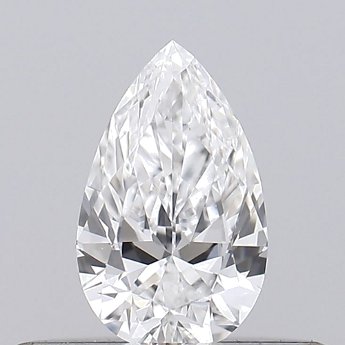 0.23 carat E-VS2 Natūralus Pear Deimantas (1)