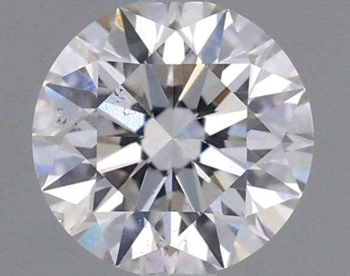 0.6 carat G-SI2 Excellent cut Natūralus Round Deimantas (1)