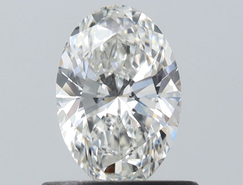0.6 carat G-VS2 Natūralus Oval Deimantas (1)