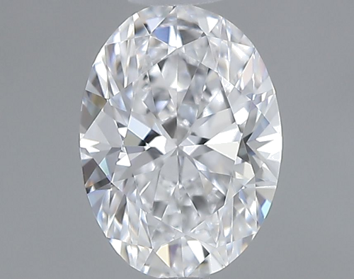 0.5 carat D-VVS2 Natūralus Oval Deimantas (1)
