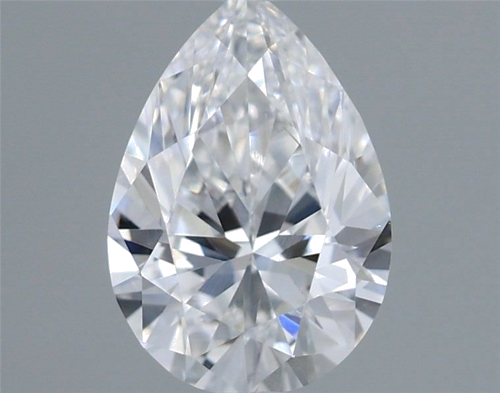 0.54 carat E-SI1 Natūralus Pear Deimantas (1)