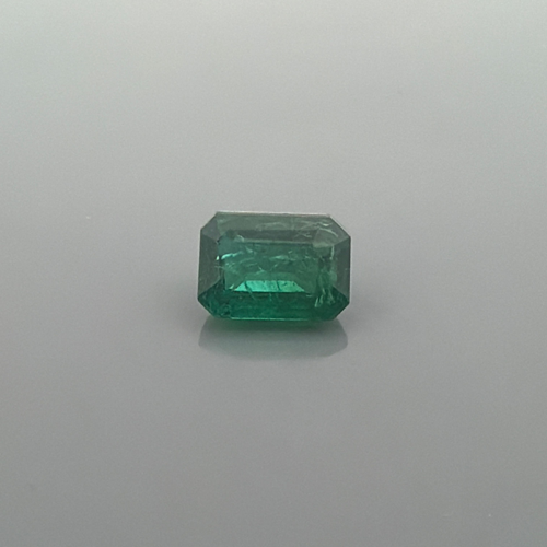 2.1 carat GREEN STEP cut Octagonal Smaragdas (1)