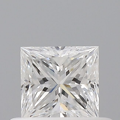 0.4 carat D-VVS2 Natūralus Princess Deimantas (1)