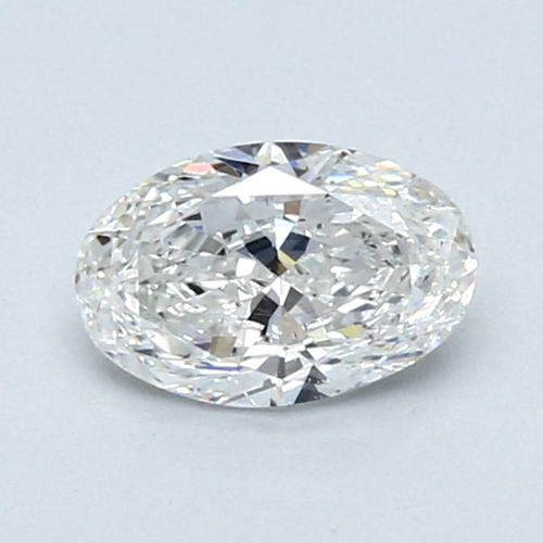 0.7 carat G-SI1 Natūralus Oval Deimantas (1)