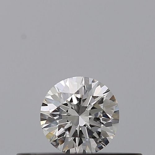 0.19 carat F-VVS2 Excellent cut Natūralus Round Deimantas (1)