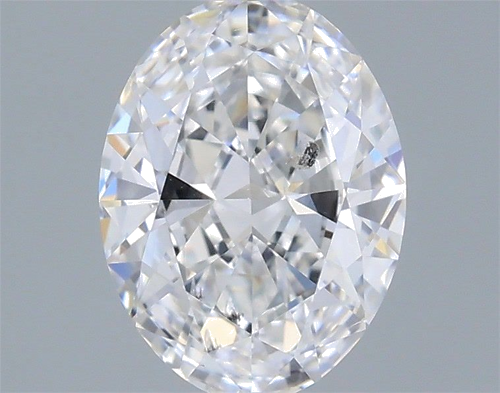 0.5 carat E-SI2 Natūralus Oval Deimantas (1)