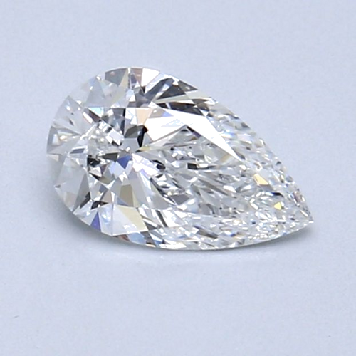 0.56 carat E-SI2 Natūralus Pear Deimantas (1)