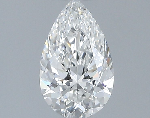 0.33 carat F-VS2 Natūralus Pear Deimantas (1)
