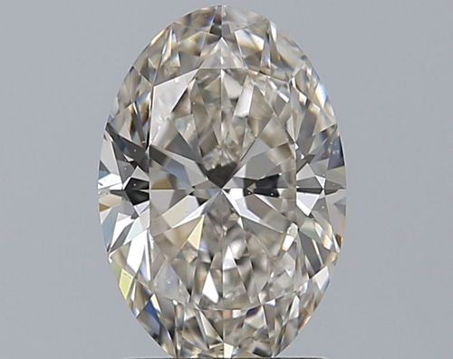 1.51 carat I-SI1 Natūralus Oval Deimantas (1)