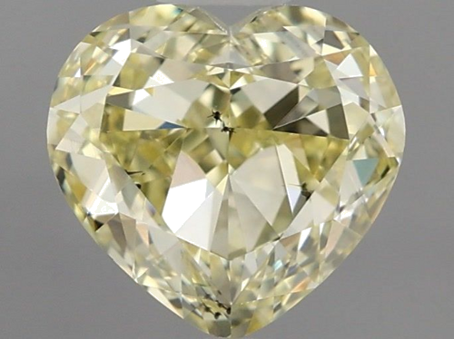 1.51 carat Fancy Yellow-SI2 Natūralus Heart Deimantas (1)