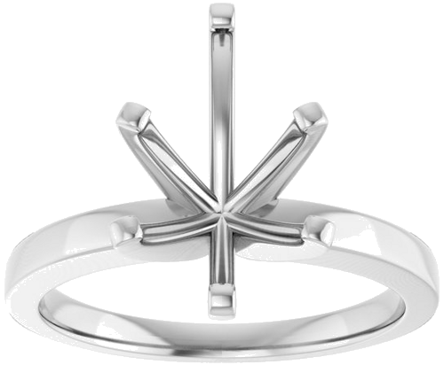 Sužadėtuvių Žiedas „Solitaire“ 14k white gold Pear 12mm x 8mm (3)