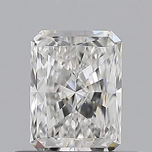 0.6 carat F-VVS2 Natūralus Radiant Deimantas (1)