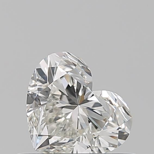 0.5 carat I-IF Natūralus Heart Deimantas (1)