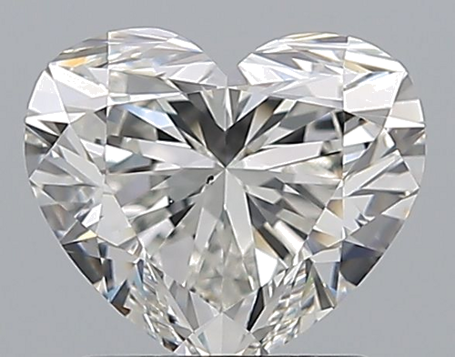 1.51 carat F-VS2 Natūralus Heart Deimantas (1)