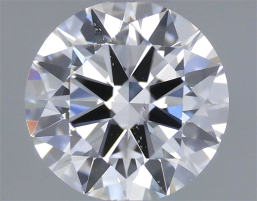 0.5 carat F-SI1 Very Good cut Natūralus Round Deimantas (1)