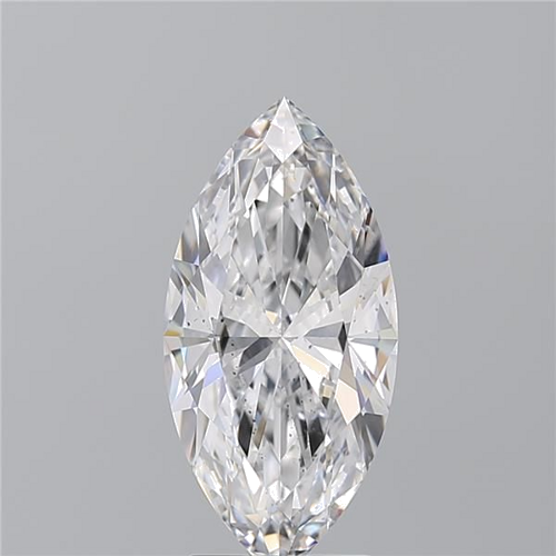 3.02 carat D-SI1 Natūralus Marquise Deimantas (1)