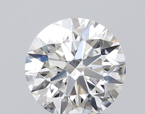 0.54 carat F-VVS1 Excellent cut Natūralus Round Deimantas (1)