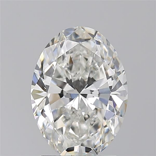 1.7 carat G-VVS2 Natūralus Oval Deimantas (1)