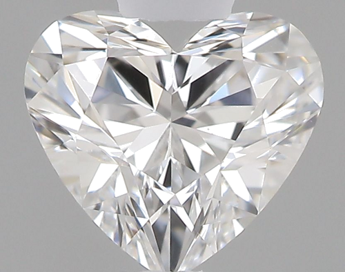 0.34 carat D-VS1 Natūralus Heart Deimantas (1)