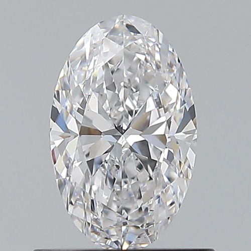 0.7 carat D-VS1 Natūralus Oval Deimantas (1)